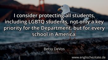 Englisches Zitat von Betsy DeVos als Bild