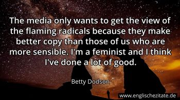 Englisches Zitat von Betty Dodson als Bild