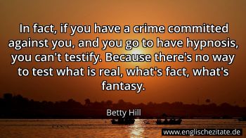 Englisches Zitat von Betty Hill als Bild