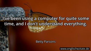 Englisches Zitat von Betty Parsons als Bild