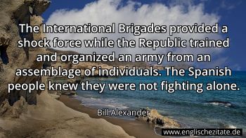 Englisches Zitat von Bill Alexander als Bild