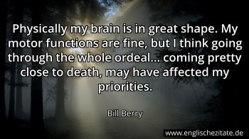 Englisches Zitat von Bill Berry als Bild