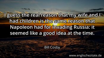 Englisches Zitat von Bill Cosby als Bild