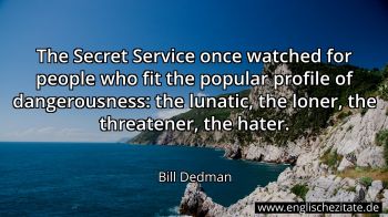 Englisches Zitat von Bill Dedman als Bild