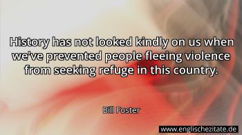 Englisches Zitat von Bill Foster als Bild