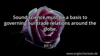 Englisches Zitat von Bill Frist als Bild