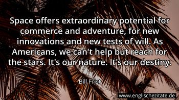 Englisches Zitat von Bill Frist als Bild