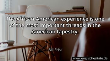 Englisches Zitat von Bill Frist als Bild