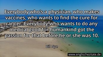 Englisches Zitat von Bill Nye als Bild