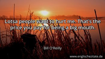 Englisches Zitat von Bill O'Reilly als Bild