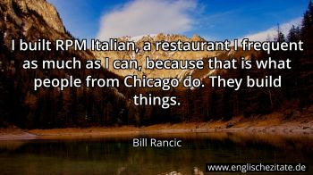 Englisches Zitat von Bill Rancic als Bild