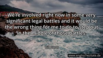 Englisches Zitat von Bill Scott als Bild