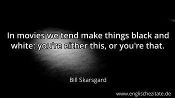Englisches Zitat von Bill Skarsgard als Bild