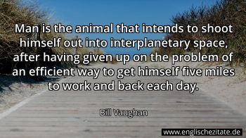 Englisches Zitat von Bill Vaughan als Bild