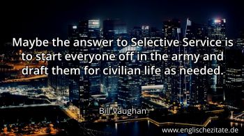 Englisches Zitat von Bill Vaughan als Bild