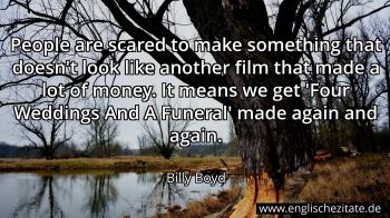 Englisches Zitat von Billy Boyd als Bild