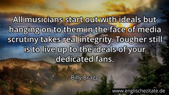Englisches Zitat von Billy Bragg als Bild