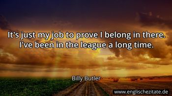 Englisches Zitat von Billy Butler als Bild