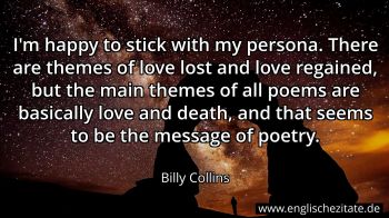Englisches Zitat von Billy Collins als Bild