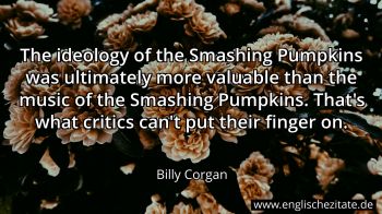 Englisches Zitat von Billy Corgan als Bild