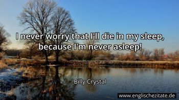Englisches Zitat von Billy Crystal als Bild