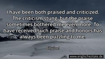 Englisches Zitat von Billy Joel als Bild