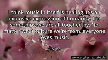 Englisches Zitat von Billy Joel als Bild