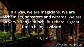 Englisches Zitat von Billy Joel als Bild