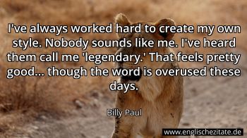 Englisches Zitat von Billy Paul als Bild
