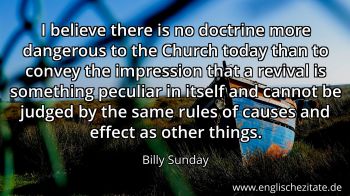 Englisches Zitat von Billy Sunday als Bild