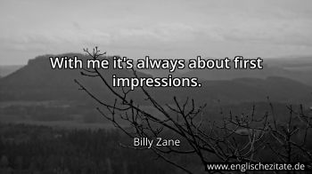 Englisches Zitat von Billy Zane als Bild