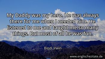 Englisches Zitat von Bindi Irwin als Bild