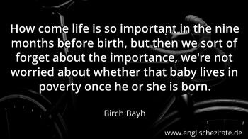 Englisches Zitat von Birch Bayh als Bild