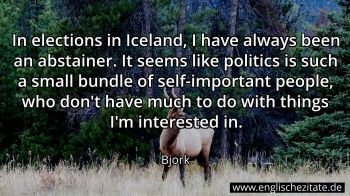 Englisches Zitat von Bjork als Bild