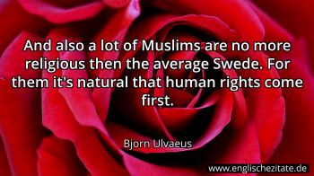 Englisches Zitat von Bjorn Ulvaeus als Bild