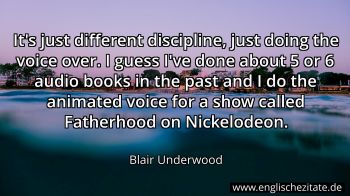 Englisches Zitat von Blair Underwood als Bild