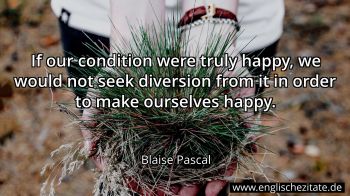 Englisches Zitat von Blaise Pascal als Bild