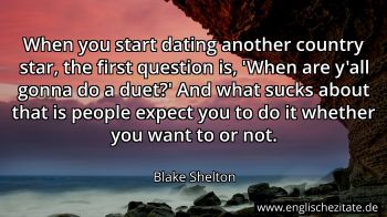 Englisches Zitat von Blake Shelton als Bild