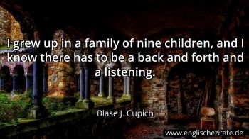 Englisches Zitat von Blase J. Cupich als Bild