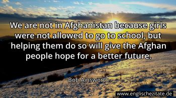 Englisches Zitat von Bob Ainsworth als Bild