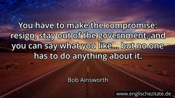 Englisches Zitat von Bob Ainsworth als Bild