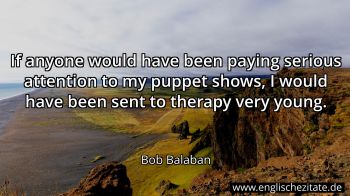 Englisches Zitat von Bob Balaban als Bild