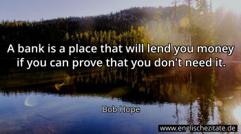 Englisches Zitat von Bob Hope als Bild