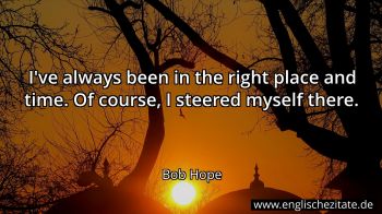 Englisches Zitat von Bob Hope als Bild