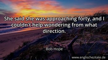 Englisches Zitat von Bob Hope als Bild