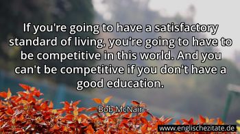Englisches Zitat von Bob McNair als Bild