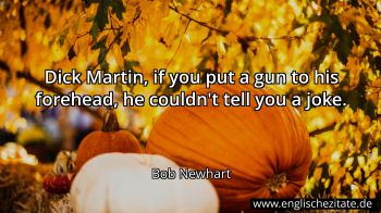 Englisches Zitat von Bob Newhart als Bild