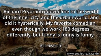 Englisches Zitat von Bob Newhart als Bild