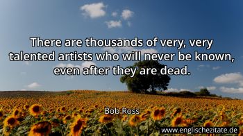 Englisches Zitat von Bob Ross als Bild