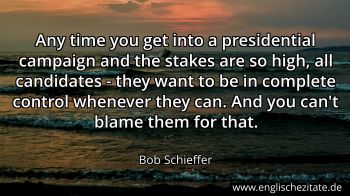 Englisches Zitat von Bob Schieffer als Bild